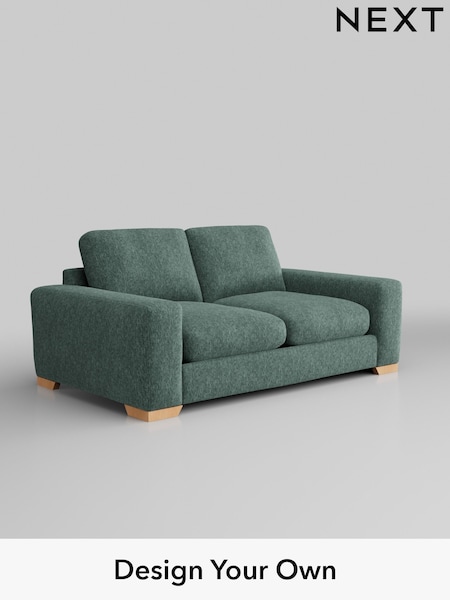 Cotswold Chenille/Mid Slate Teal Green Houghton Deep Relaxed Sit (W42929) | £1,325