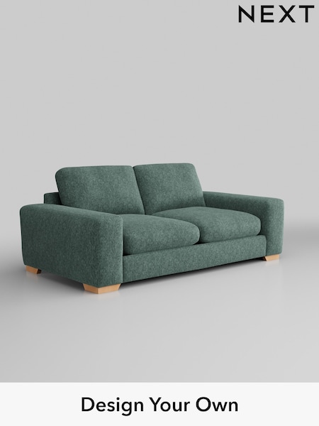 Cotswold Chenille/Mid Slate Teal Green Houghton Deep Relaxed Sit (W42929) | £1,425
