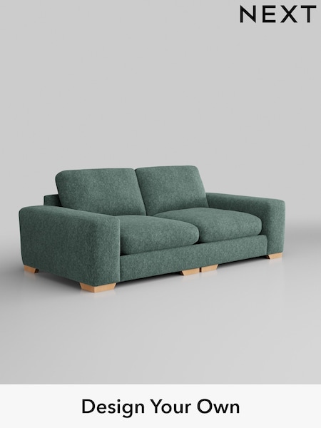 Cotswold Chenille/Mid Slate Teal Green Houghton Deep Relaxed Sit (W42929) | £1,525
