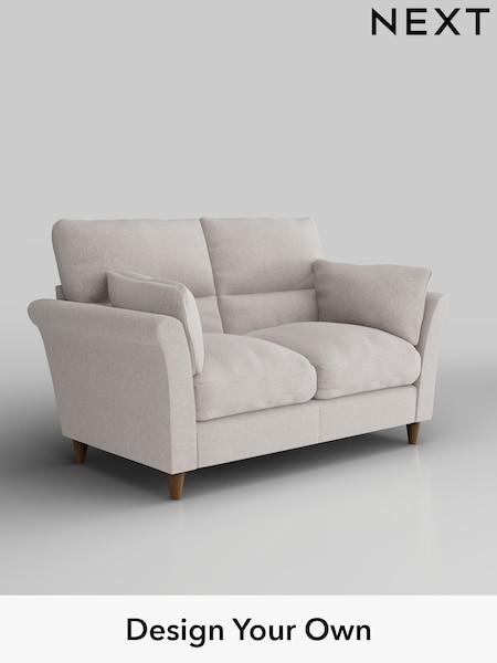 Cotswold Chenille/Oyster Hartley Highback Relaxed Sit (W42937) | £1,125