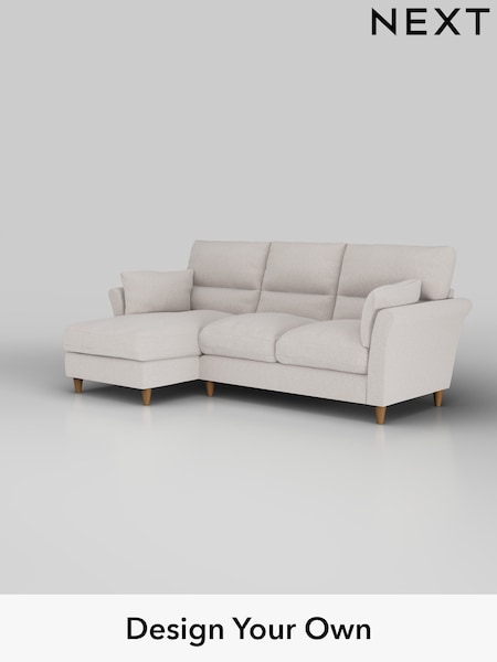 Cotswold Chenille/Oyster Hartley Highback Relaxed Sit (W42937) | £1,950