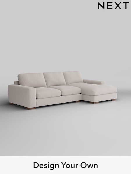 Cotswold Chenille/Oyster Houghton Deep Relaxed Sit (W42941) | £2,325
