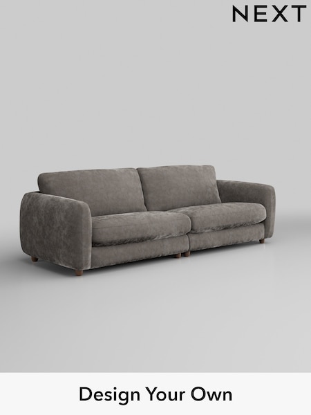 Distressed Velour/French Grey Aiden (W42968) | £1,425