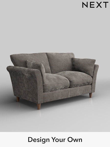 Distressed Velour/French Grey Hartley Relaxed Sit (W42974) | £1,075
