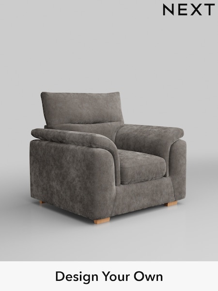 Distressed Velour/French Grey Hayden Highback (W42978) | £750