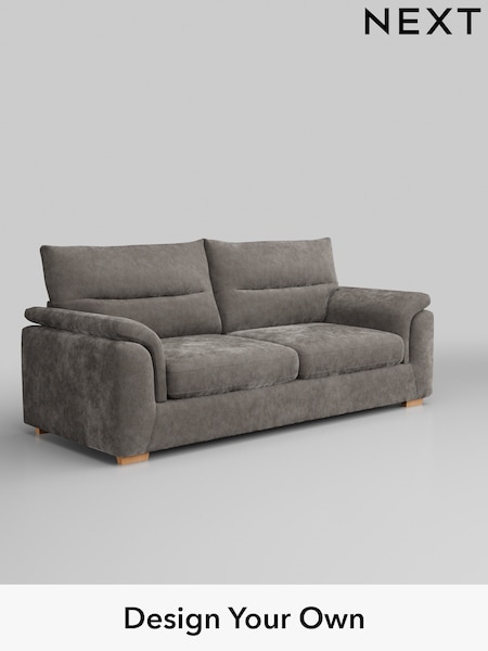 Distressed Velour/French Grey Hayden Highback (W42978) | £1,325