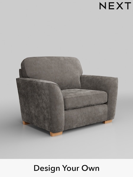 Distressed Velour/French Grey Malvern (W42979) | £725