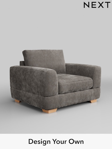 Distressed Velour/French Grey Clayton (W42984) | £850
