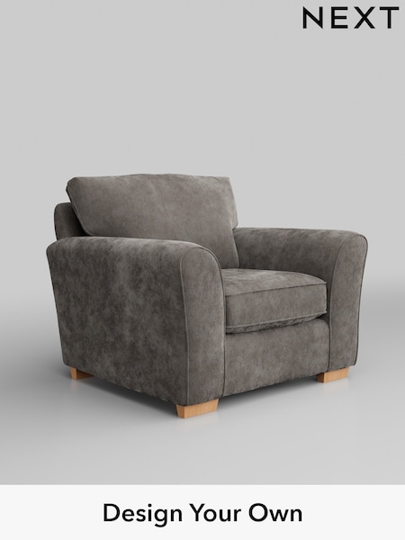 Distressed Velour/French Grey Michigan Ii (W42985) | £625