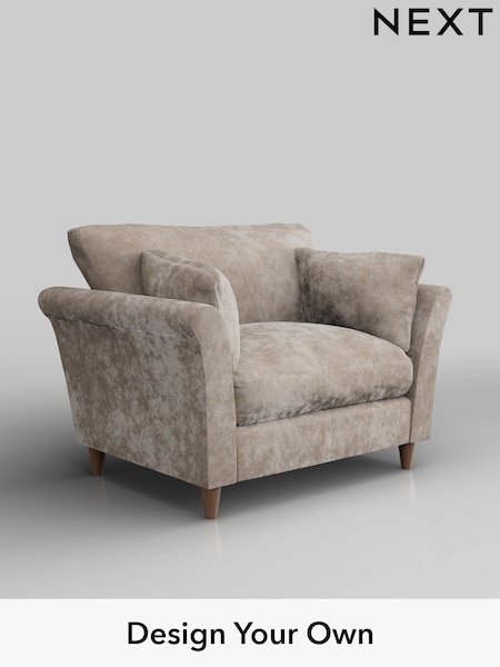 Distressed Velour/Mid Natural Hartley Relaxed Sit (W42991) | £925