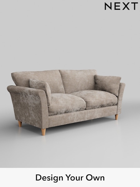 Distressed Velour/Mid Natural Hartley Relaxed Sit (W42991) | £1,275