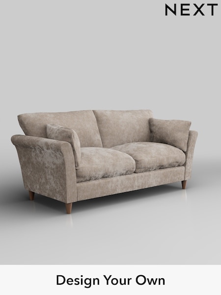 Distressed Velour/Mid Natural Hartley Relaxed Sit (W42991) | £1,275