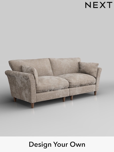Distressed Velour/Mid Natural Hartley Relaxed Sit (W42991) | £1,375