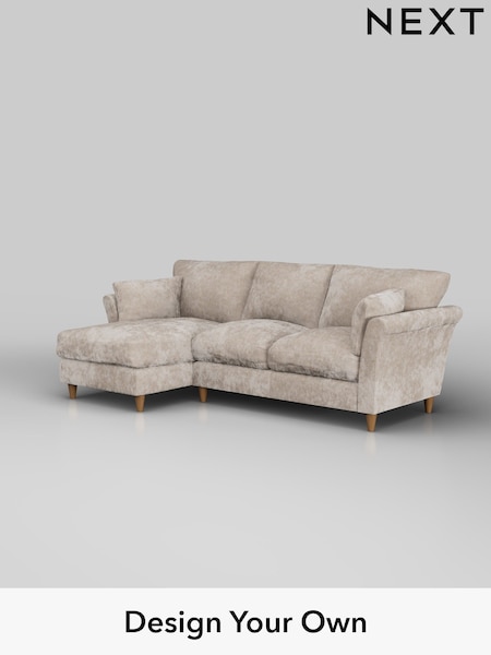 Distressed Velour/Mid Natural Hartley Relaxed Sit (W42991) | £1,899