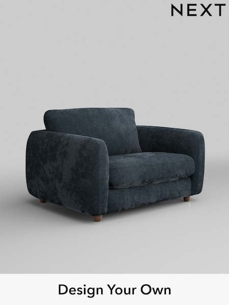 Distressed Velour/Midnight Blue Aiden (W42993) | £925