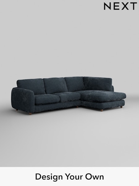 Distressed Velour/Midnight Blue Aiden (W42993) | £1,825