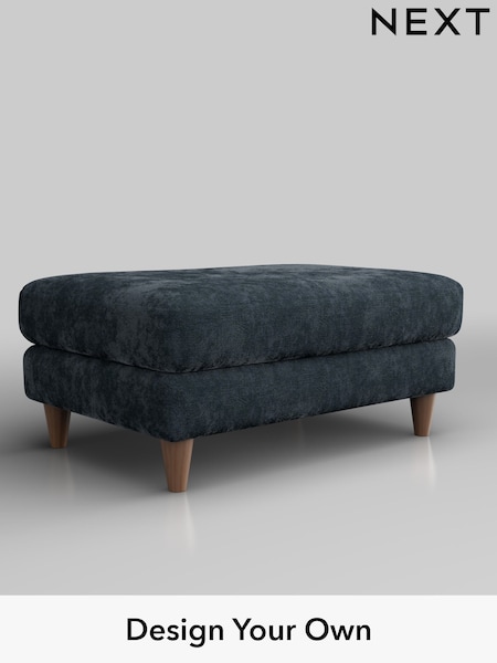 Distressed Velour/Midnight Blue Hartley Highback Relaxed Sit (W42994) | £425