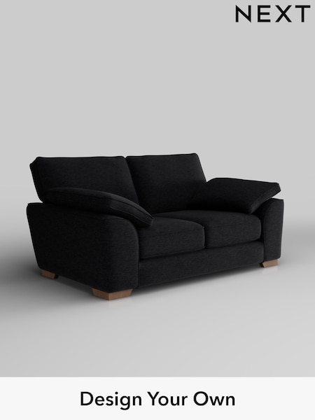 Fine Chenille Easy Clean/Black Stamford Grand Relaxed Sit (W42997) | £1,625
