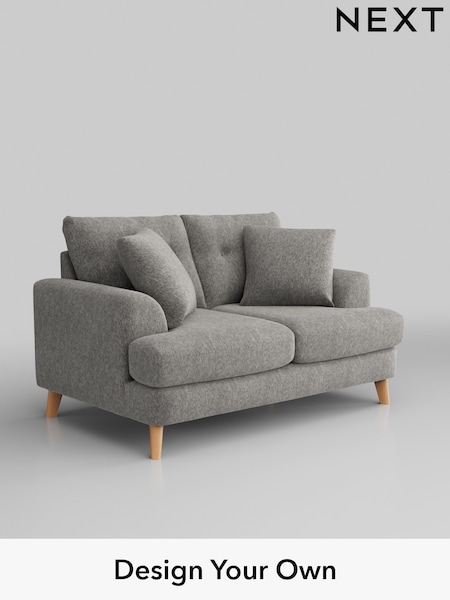 Cotswold Chenille/Silver Grey Parker Buttoned Back (W42999) | £1,225
