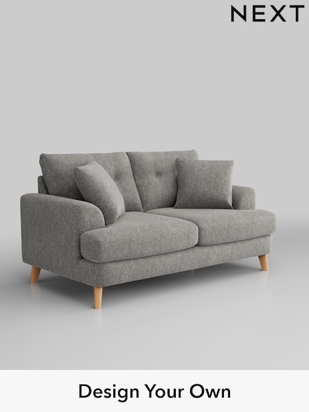 Cotswold Chenille/Silver Grey Parker Buttoned Back (W42999) | £1,325