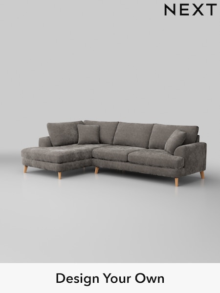 Distressed Velour/French Grey Parker (W43002) | £2,350