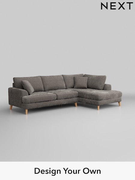 Distressed Velour/French Grey Parker (W43002) | £2,350