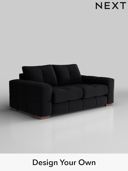 Fine Chenille Easy Clean/Black Brooke Deep Sit (W43003) | £1,625