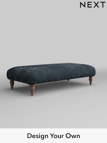 Distressed Velour/Midnight Blue Erin Deep Relaxed Sit (W43007) | £475