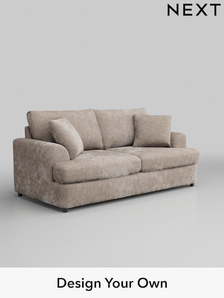 Distressed Velour/Mid Natural Parker Platform (W43008) | £1,275