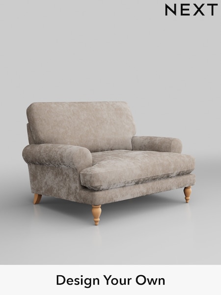 Distressed Velour/Mid Natural Erin Deep Relaxed Sit (W43014) | £975