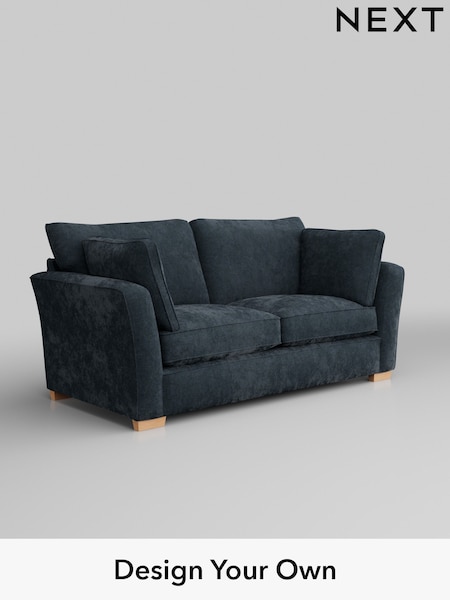 Distressed Velour/Midnight Blue Heath Highback (W43015) | £1,225