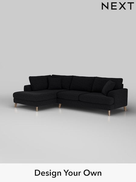 Fine Chenille Easy Clean/Black Parker (W43016) | £2,350