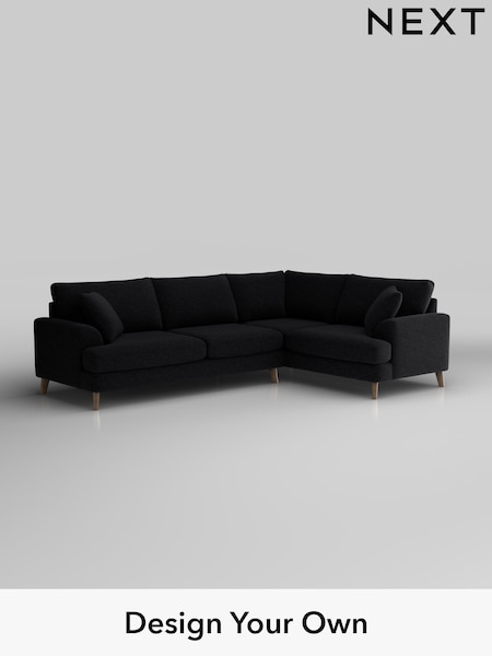 Fine Chenille Easy Clean/Black Parker (W43016) | £2,425