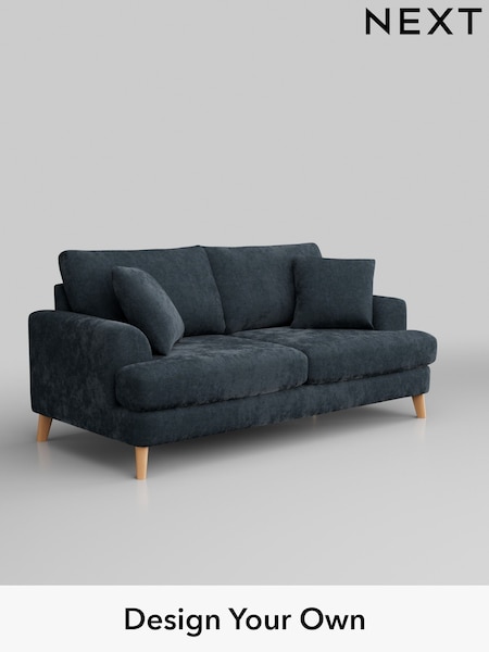 Distressed Velour/Midnight Blue Parker (W43020) | £1,375