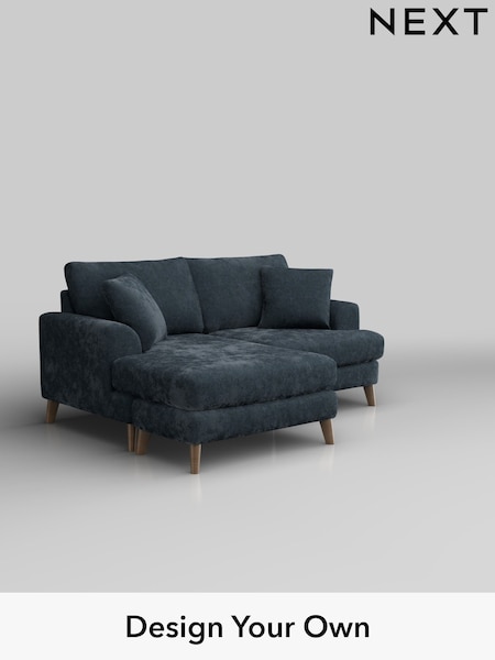 Distressed Velour/Midnight Blue Parker (W43020) | £1,550
