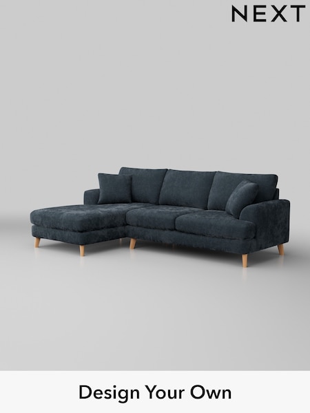 Distressed Velour/Midnight Blue Parker (W43020) | £2,299