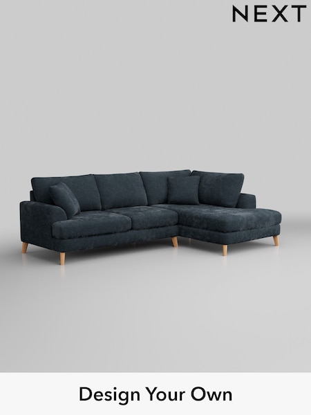 Distressed Velour/Midnight Blue Parker (W43020) | £2,250