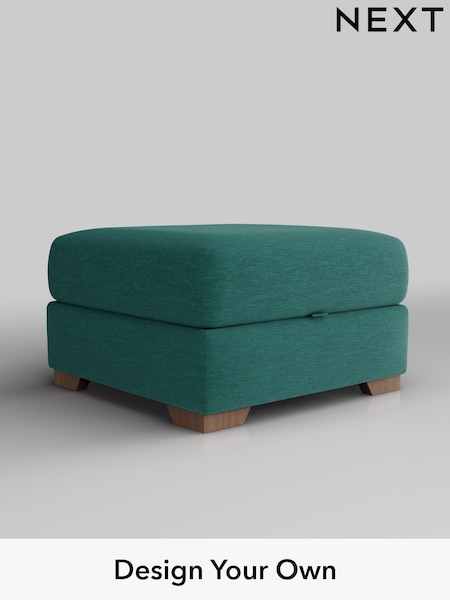 Fine Chenille Easy Clean/Dark Juniper Green Houghton Deep Sit (W43036) | £499
