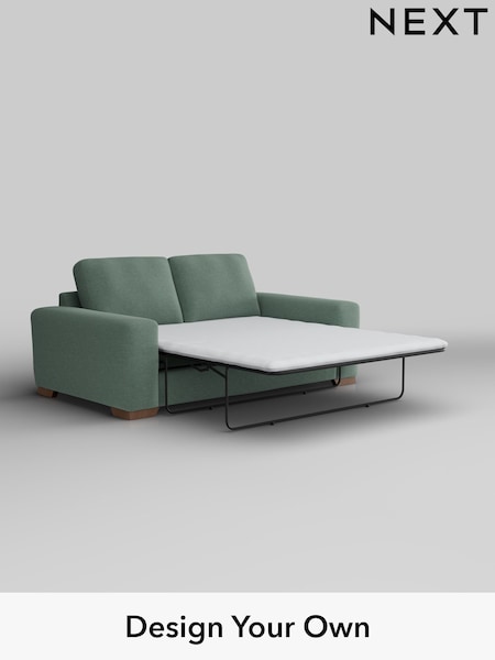 Fine Chenille Easy Clean/Light Forest Green Houghton Deep Relaxed Sit (W43059) | £1,525