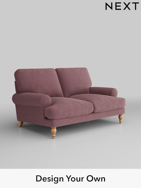 Fine Chenille Easy Clean/Mid Mulberry Purple Erin Deep Relaxed Sit (W43068) | £1,175
