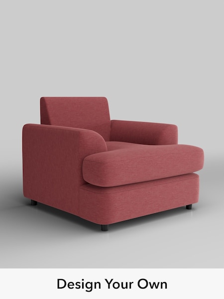 Fine Chenille Easy Clean/Mid Pink Parker Platform (W43069) | £875