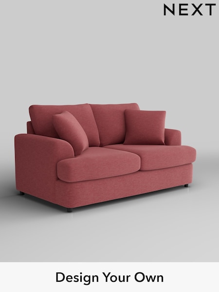 Fine Chenille Easy Clean/Mid Pink Parker Platform (W43069) | £1,175