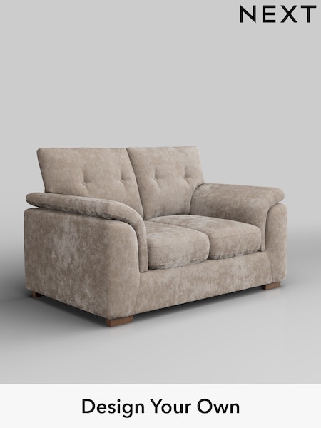Distressed Velour/Mid Natural Hayden Buttoned Back (W43081) | £1,025