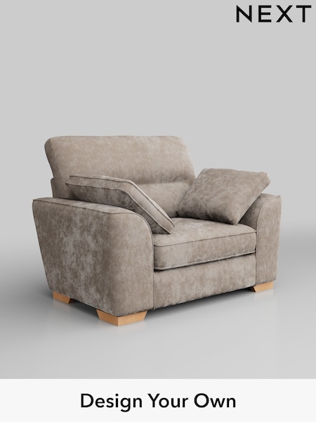 Distressed Velour/Mid Natural Stamford Highback (W43092) | £899
