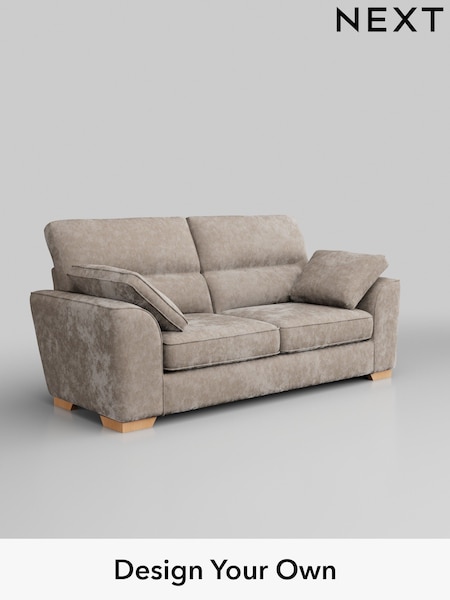 Distressed Velour/Mid Natural Stamford Highback (W43092) | £1,299
