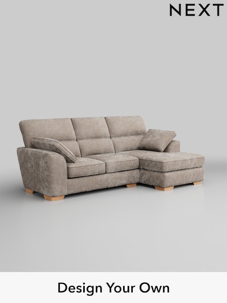 Distressed Velour/Mid Natural Stamford Highback (W43092) | £1,875