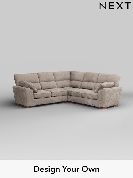 Distressed Velour/Mid Natural Stamford Highback (W43092) | £2,425