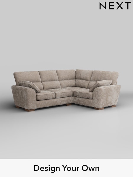 Distressed Velour/Mid Natural Stamford Highback (W43092) | £2,150