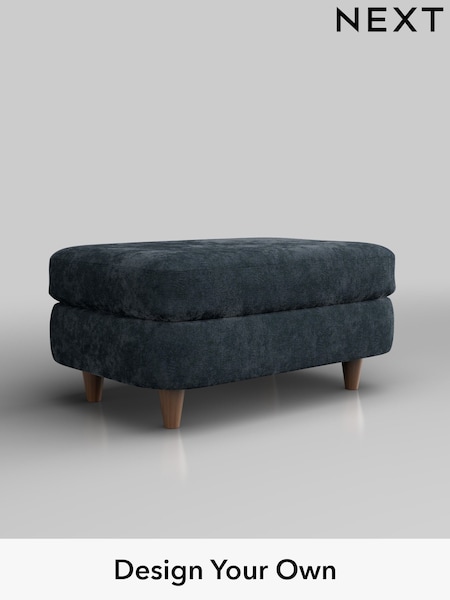 Distressed Velour/Midnight Blue Camden (W43095) | £350