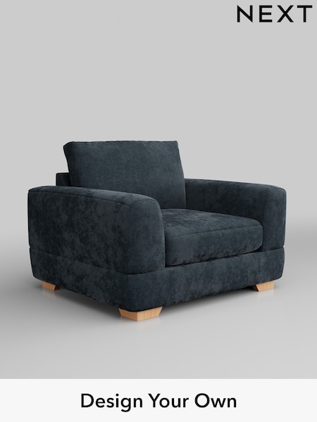 Distressed Velour/Midnight Blue Clayton (W43096) | £850